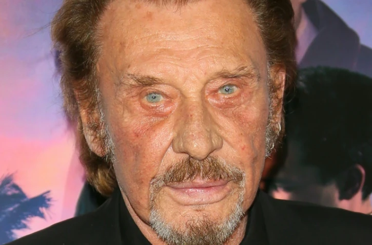 Le chanteur Johnny Hallyday, le 10 novembre 2016 à Hollywood en Californie