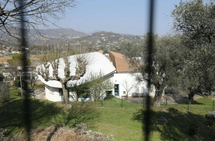 Vue du lycée Tocqueville de Grasse, le 16 mars 2017