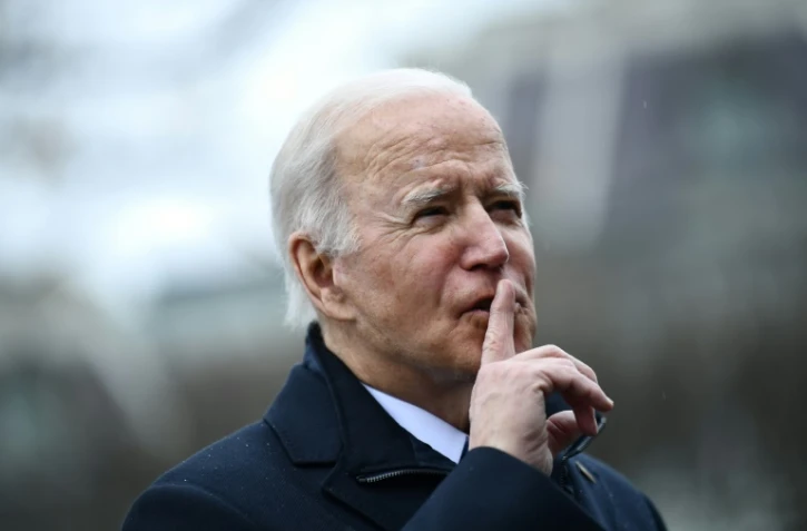 Le président américain Joe Biden à la Maison Blanche le 8 décembre 2021
