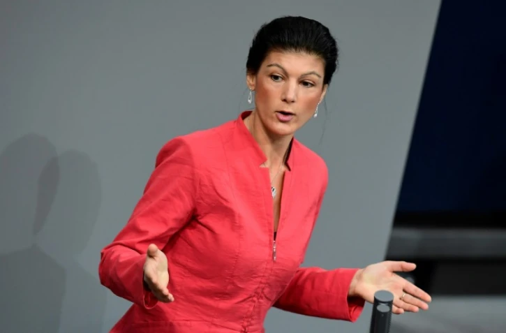 Sahra Wagenknecht, initiatrice du mouvement "Aufstehen" (Debout), Ă Berlin le 23 novembre 2016