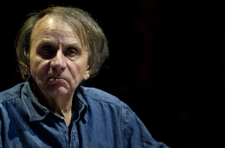 Michel Houellebecq à Paris, en avril 2019