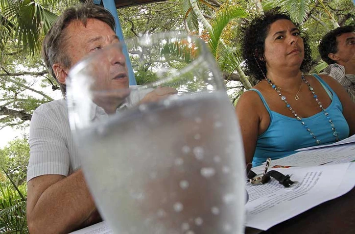 Jean Pierre Marchau et Rahiba Dubois de la Koopérative Ekologie Réunion
