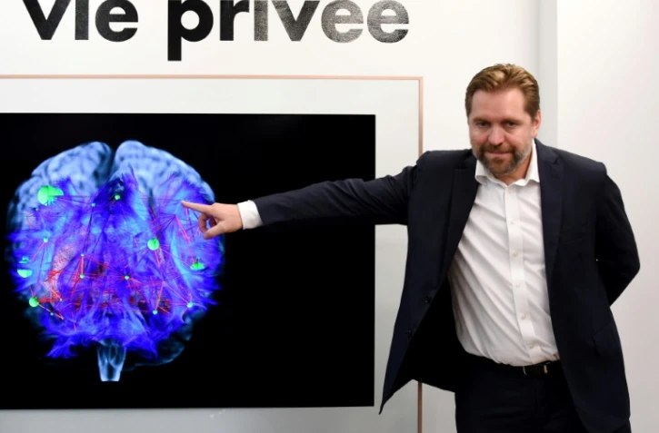 Eric Leandri, alors patron de Qwant, le 14 juin 2018 à Paris