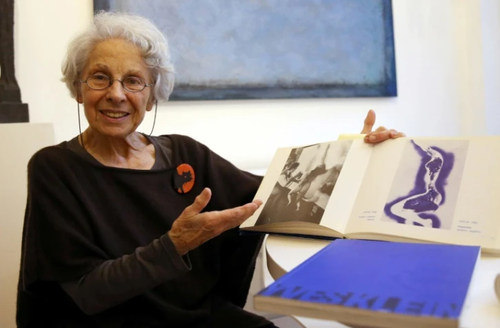 L'Italienne Elena Palumbo-Mosca pendant une interview le 29 décembre 2021