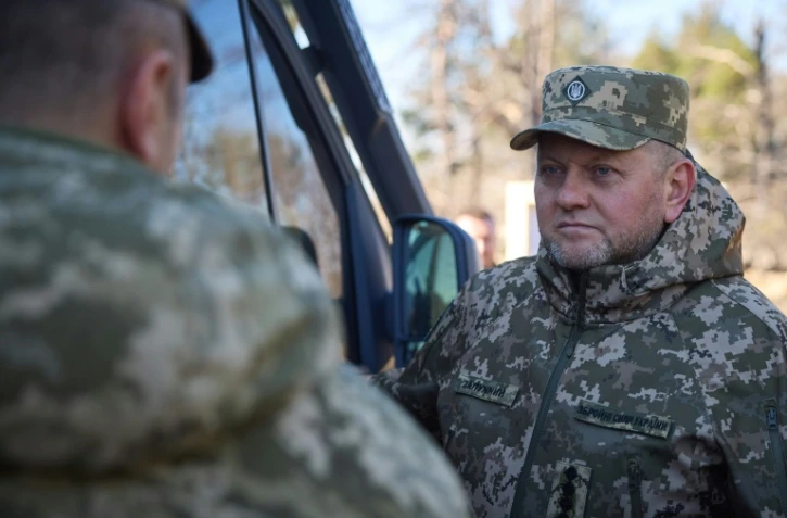 L'ancien commandant en chef des forces armées ukrainiennes, Valery Zaloujny, le 3 novembre 2023