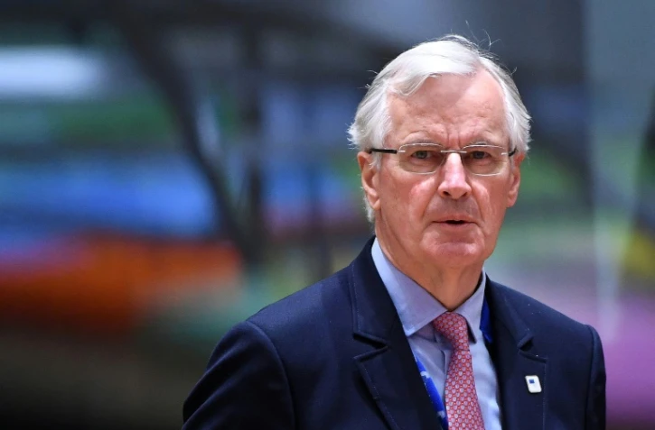 Le négociateur en chef de l'UE pour le Brexit, Michel Barnier, le 29 avril 2017 à Bruxelles