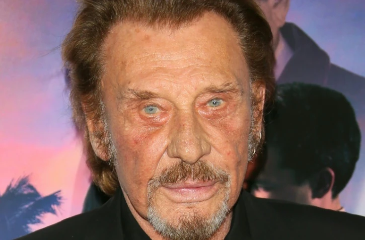 Le chanteur Johnny Hallyday, le 10 novembre 2016 à Hollywood