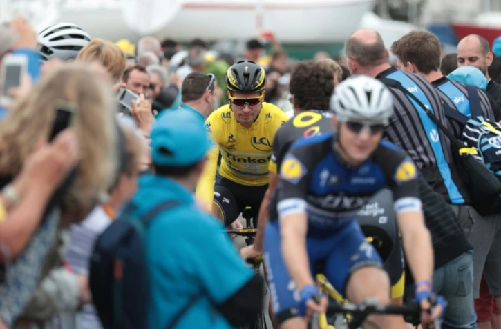 Tour de France: départ de la 3e étape entre Granville et Angers