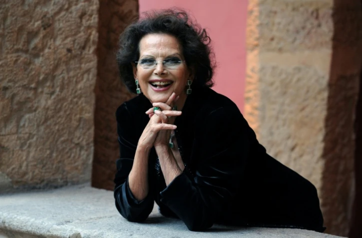 L'actrice Claudia Cardinale, le 14 octobre 2009 à Lyon