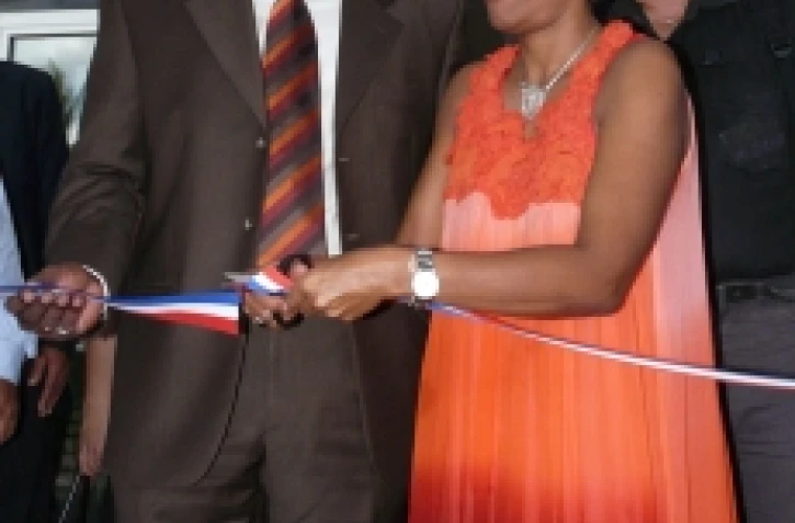 Inauguration du salon de la maison