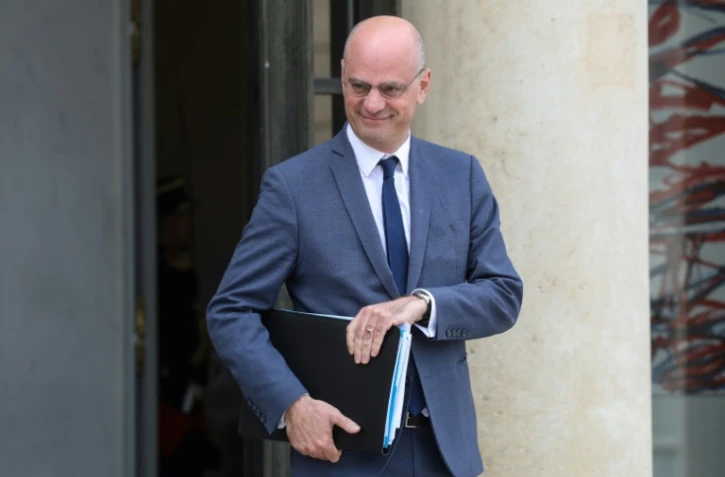 Le ministre de l'Education nationale Jean-Michel Blanquer le 7 mai 2019 à Paris