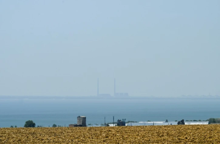 La centrale nucléaire de Zaporojjia, Ukraine, le 13 août 2022