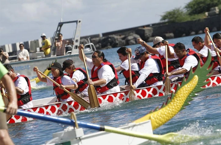 Dimanche 9 Mai 2010

Les "dragon boat" au Port