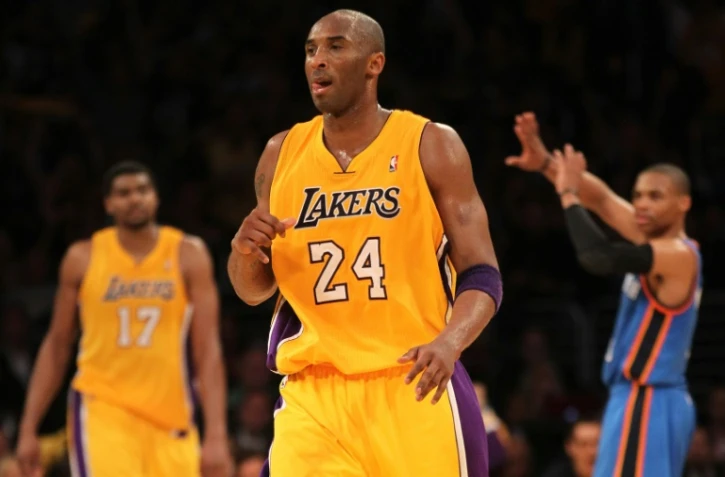 Le joueur des Lakers Kobe Bryant, le 19 mai 2012 au Staples Center de Los Angeles 