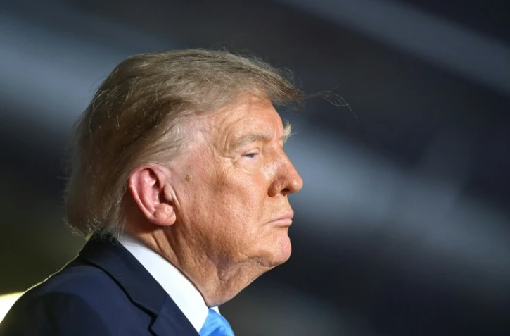 Le président américain Donal Trump, à Grand Island, le 5 octobre 2026 au Nebraska