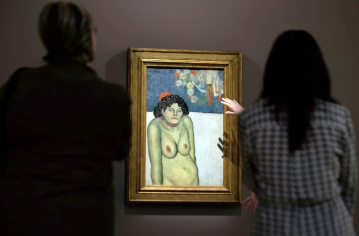 "La gommeuse" exposée le 30 octobre 2015 chez Sotheby's à New York