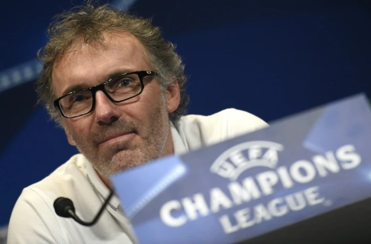 Laurent Blanc lors d'une conférence de presse le 15 février 2016 à Paris