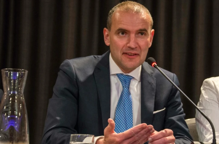 Gudni Johannesson, candidat à l'élection présidentielle en Islande, à Reykjavik le 21 juin 2016