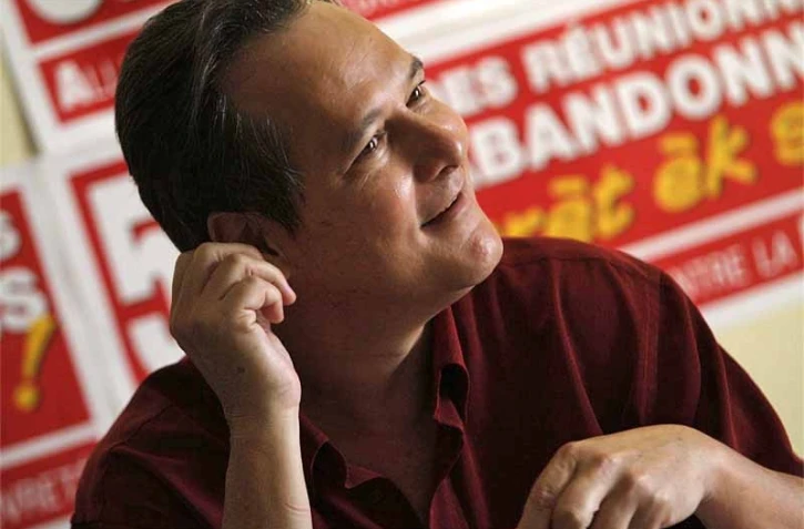 Conférence de presse de Pierre Verges