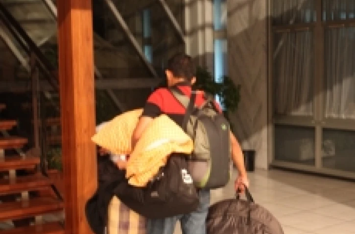 Mardi 18 mai 2010 -
Les profs quittent l'Hôtel de Région