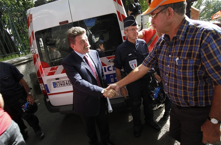 Mercredi 19 mai 2010: les salariés du BTP se mobilisent à l'appel de l'intersyndicale (CGTR, CFE, CGC, CFDT)