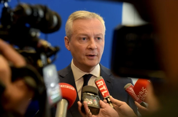 Le ministre de l'Economie Bruno Le Maire, le 9 mars 2020 à Paris