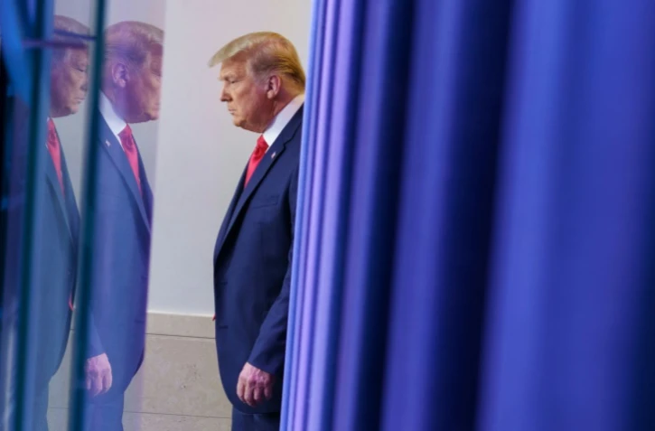 Le président américain Donald Trump, le 24 novembre 2020 à la Maison Blanche, à Washington