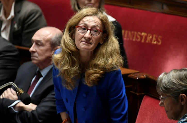 La ministre de la Justice Nicole Belloubet le 14 novembre 2017 à Paris