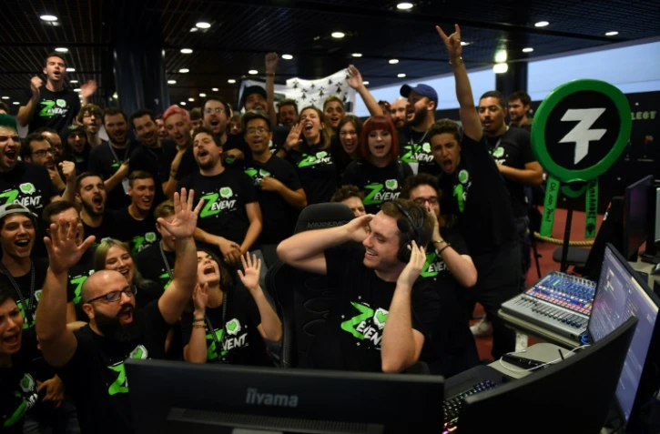 Les "Gamers" participent au marathon caritatif Z Event au profit de l'Institut Pasteur, le 20 septembre 2019 Ă Montpellier