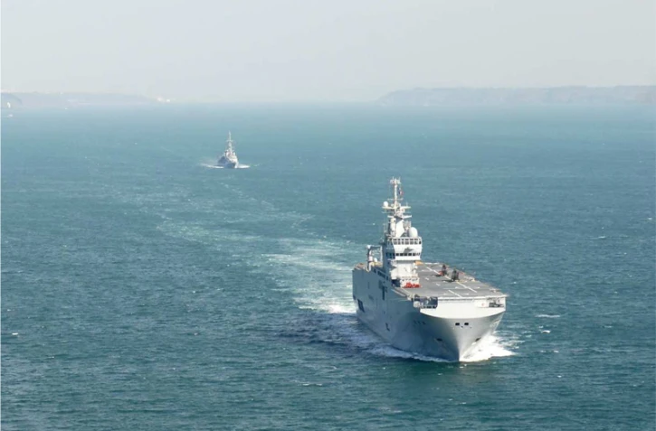 Le bâtiment de projection et de commandement "Tonnerre"