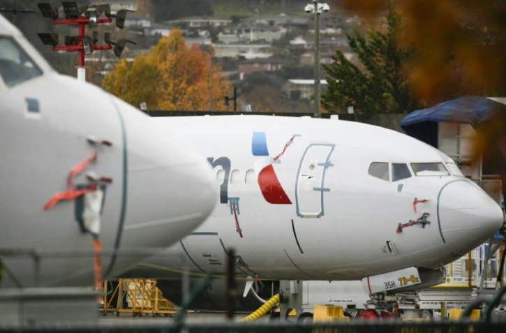 Un 737 MAX d'American Airlines à l'aéroport de Renton, près de Seattle, le 10 novembre 2020