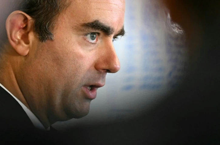 Le Premier ministre Sébastien Lecornu, le 11 octobre 2025 à L'Haÿ-les-Roses (Val-de-Marne)