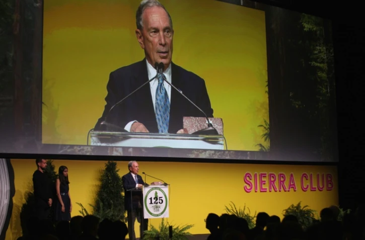 L'ex-maire de New York Michael Bloomberg, le 18 mai 2017 à San Francisco