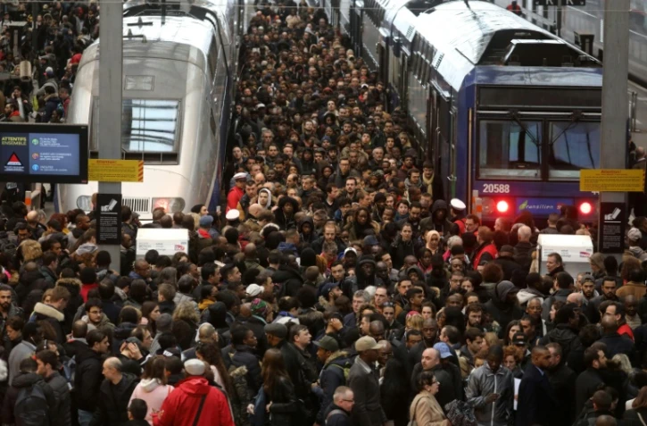 Un quai de la gare de Lyon à Paris, le 3 avril 2018