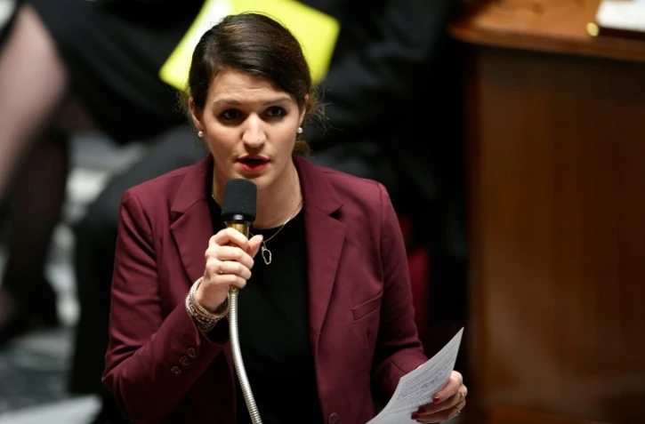 La secrétaire d'État à l?Égalité entre les femmes et les hommes, Marlène Schiappa, le 12 décembre 2017 à Paris