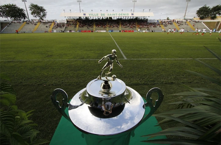Foot- Stade Jean Ivoula à Saint-Denis - Match de gala entre la sélection de La Réunion et les Kréopolitains (joueurs réunionnais évoluant à l'extérieur)