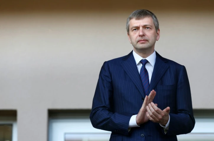 Le président de l'AS Monaco Dmitri Rybolovlev, lors d'un match contre Caen le 4 mai 2013 à Louis-II