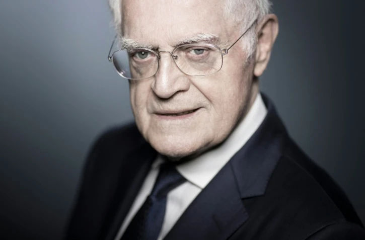 L'ancien Premier ministre socialiste Lionel Jospin pose le 16 mai 2018 Ă Paris