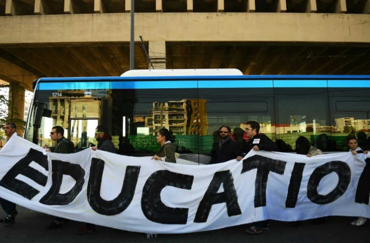 Manifestation d'enseignants à Marseille le 17 novembre 2016