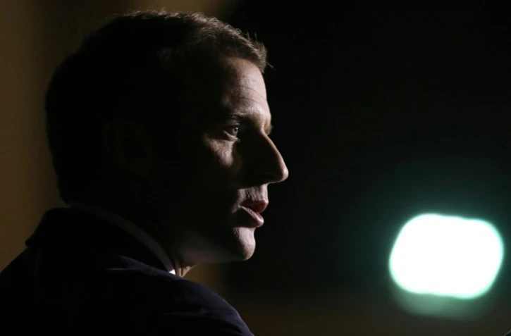 Emmanuel Macron, le 9 novembre 2017 à Dubai 