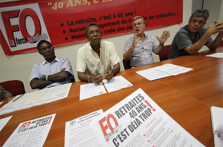 Jeudi  10 Juin 2010

Conférence de presse de FO