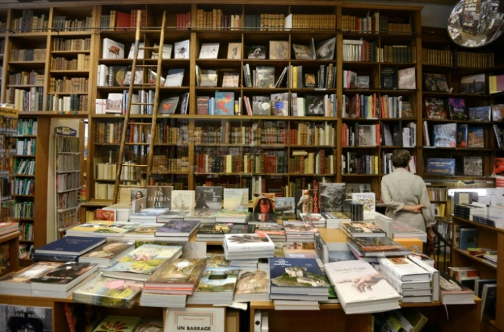 La librairie Delamain située dans le 1 arrondissement de Paris, le 17 septembre 2014