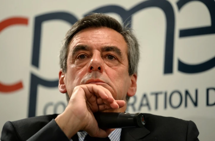 Francois Fillon le 6 mars 2017 à Puteaux près de Paris