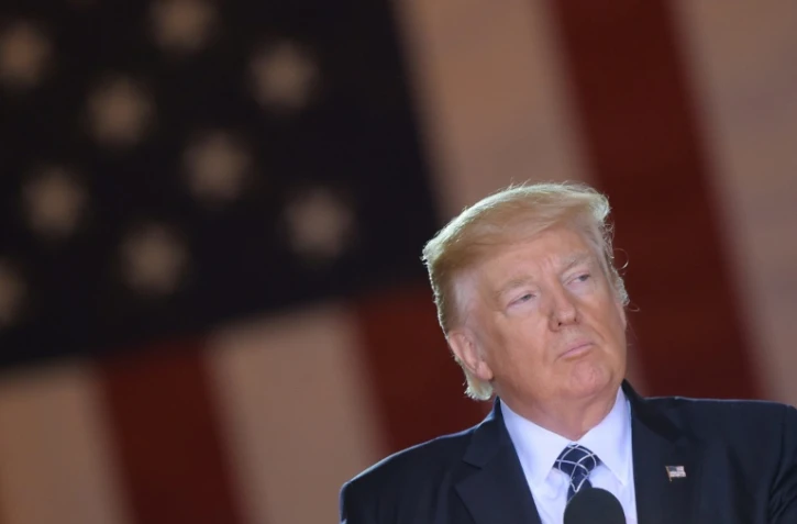 Le président américain Donald Trump, le 25 avril 2017 à Washington