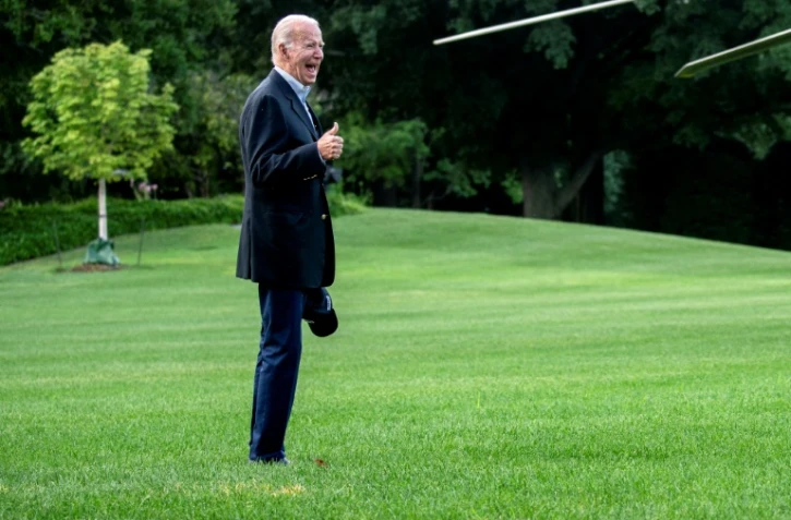 Le président américain Joe Biden à Washington, le 07 août 2022 