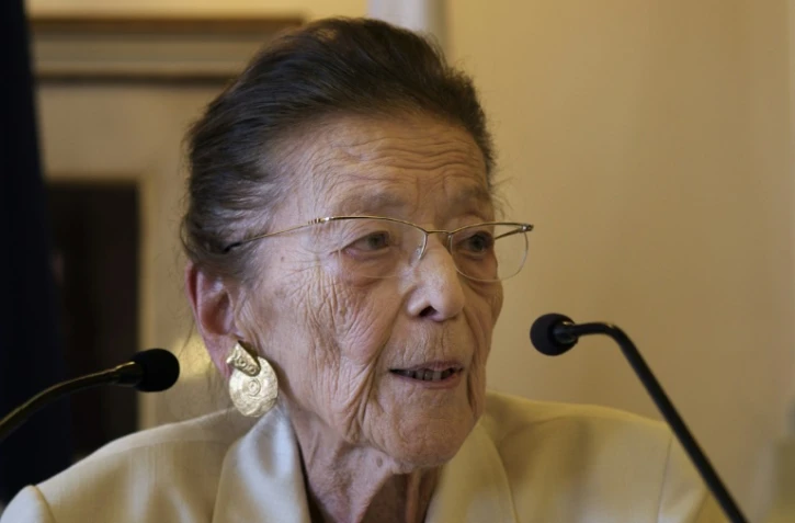 Edmonde Charles-Roux le 18 juillet 2014 à Marseille