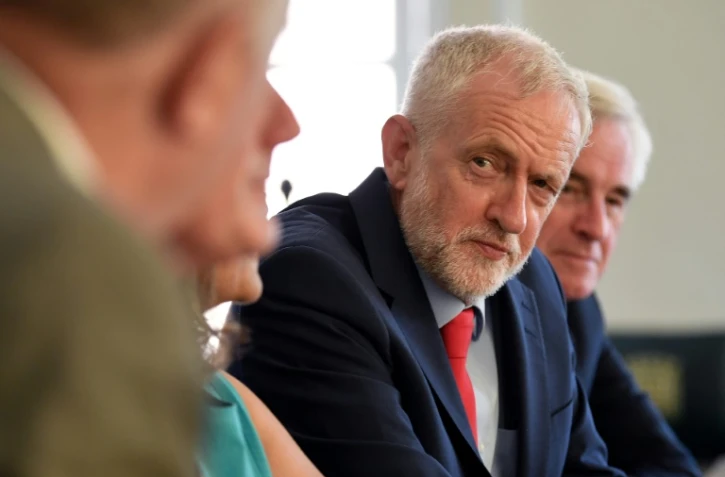 Le leader du parti travailliste Jeremy Corbyn le 27 août 2019 à Londres, au Royaume-Uni