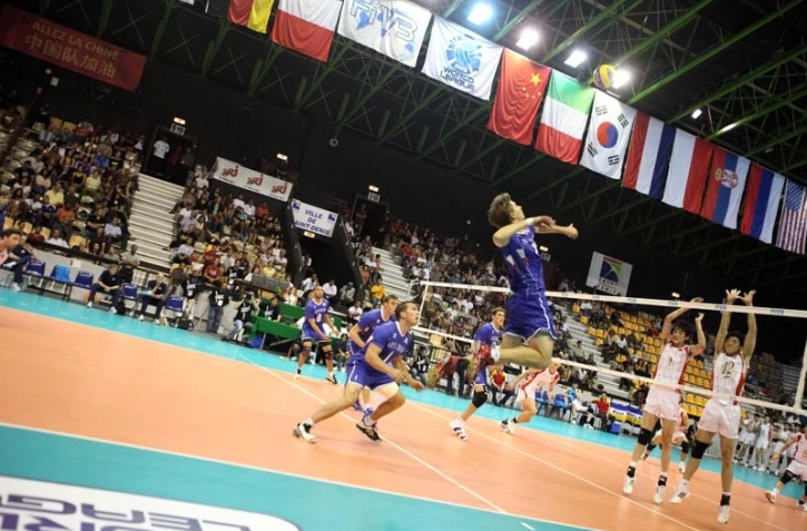 Samedi 19 juin 2010 

Ligue mondiale de volley-ball : France-Chine au stade de l'Est à Saint-Denis