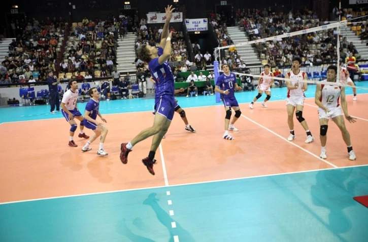 Samedi 19 juin 2010 

Ligue mondiale de volley-ball : France-Chine au stade de l'Est à Saint-Denis