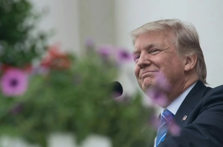 Donald Trump, le 29 mai 2017 à Arlington aux Etats-Unis